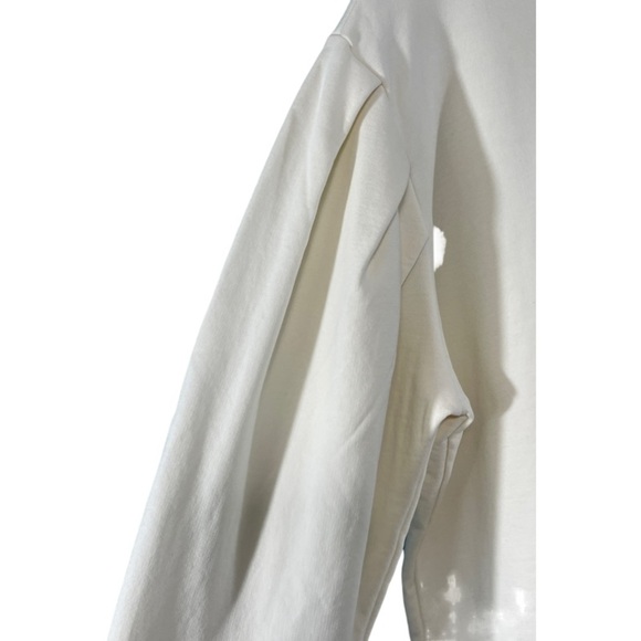 Terez Sugar Swizzle Rainbow Sweatshirt Off White Size L - Picture 8 of 9